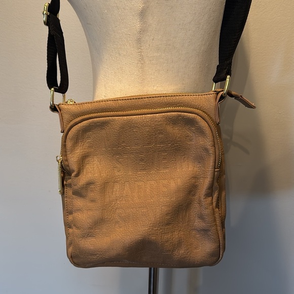 Steve Madden tan leather crossbody EUC - Picture 4 of 14
